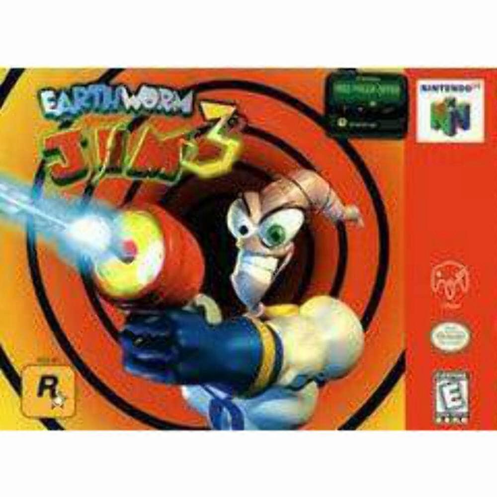 Earthworm Jim 3d  Game -  - PAL - New & Sealed
