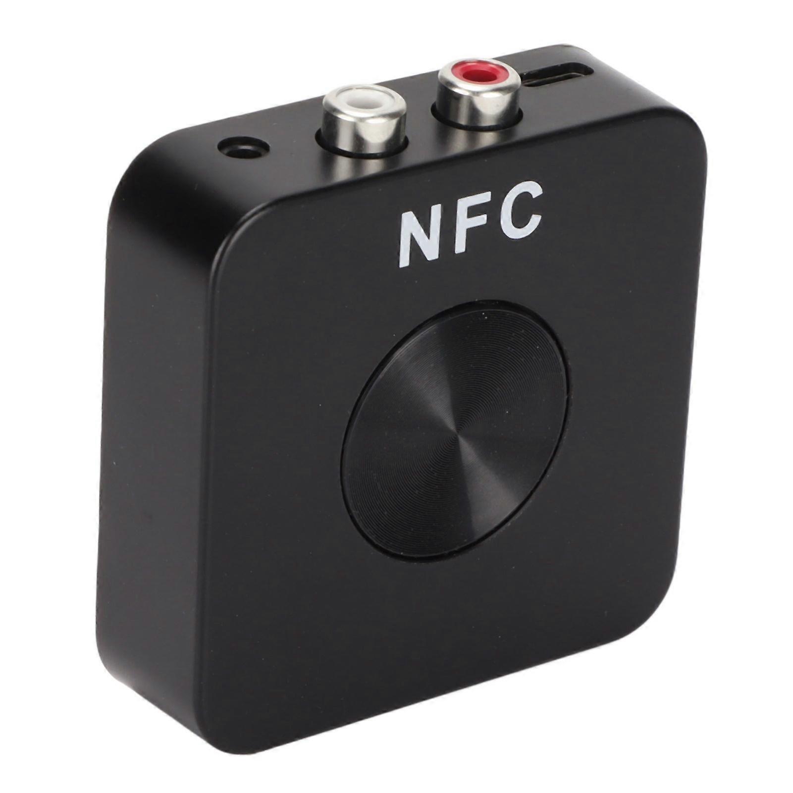 Bluetooth Sound Receiver Transmitter HiFi 3.5mm AUX RCA Input Support NFC Sound Adapter for TV Projector Headset Car