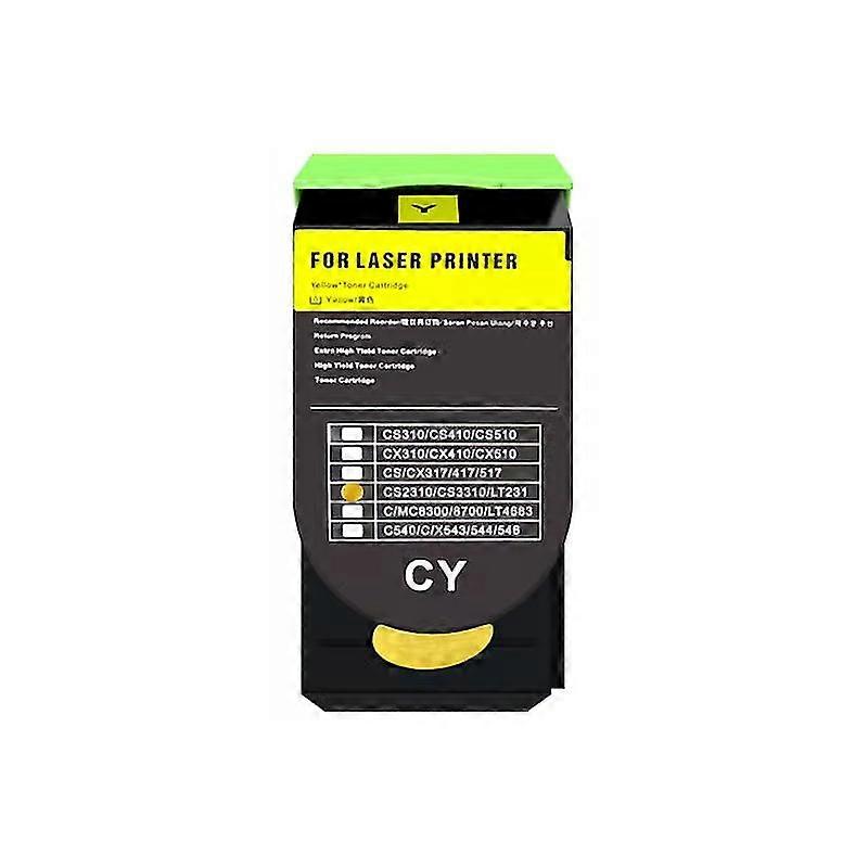 unique 4color CS317 Toner Cartridge compatible for Lexmark CS317 CS317dn CS417 CS417dn CS517 CS517de Printer toner