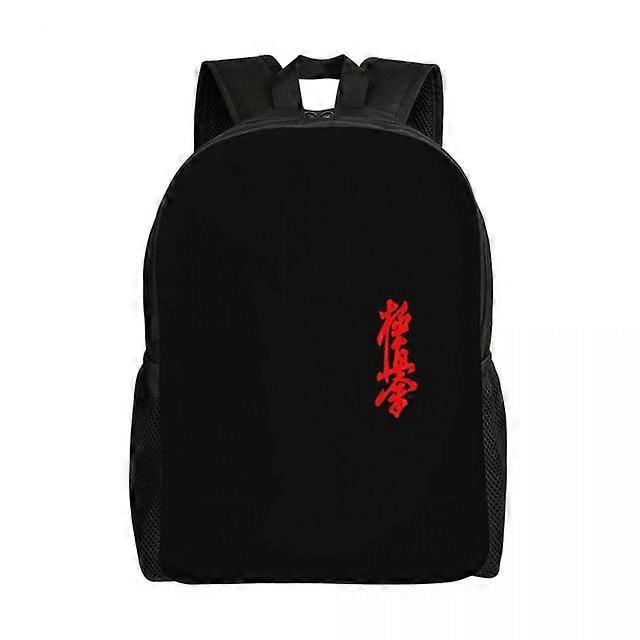 Πολεμικές τέχνες Kyokushin Karate σακίδιο πλάτης για γυναίκες άνδρες αδιάβροχο κολλέγιο σχολείο μαχητής τσάντα εκτύπωση τσάντες βιβλιοθήκες