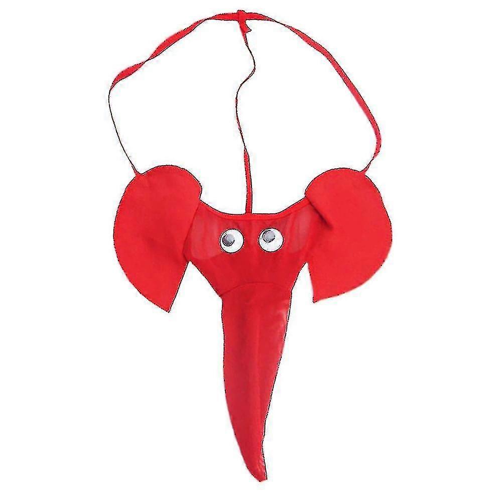 Men Novelty Elephant G-strings Panties Thongs Underwear Briefs Lingerie Multi-color Optional