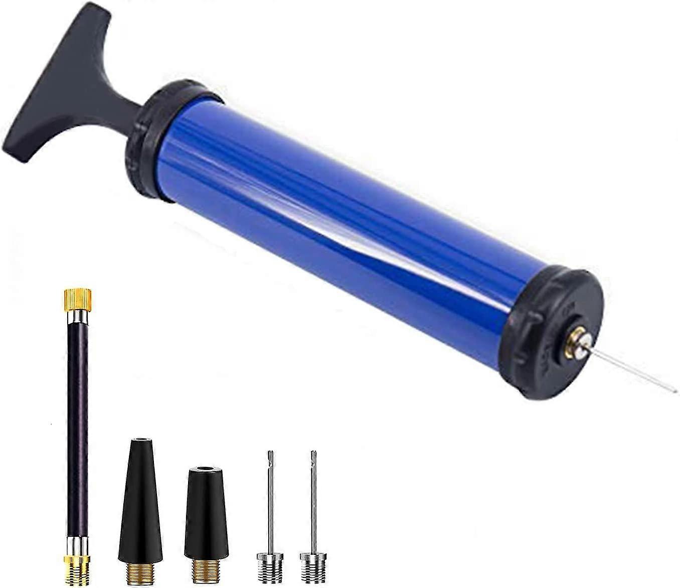 Portable Air Pump,ball Pump Inflator Kit With Needle,nozzle, Extension