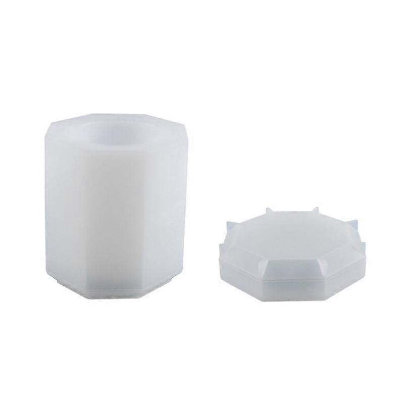 Storage Box Mold Octagon Epoxy Mold Making Resin Mold Trinket Storage Holder