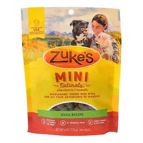 Zuke's Mini Naturals 湿润狗粮 - 美味鸭肉食谱,6 盎司