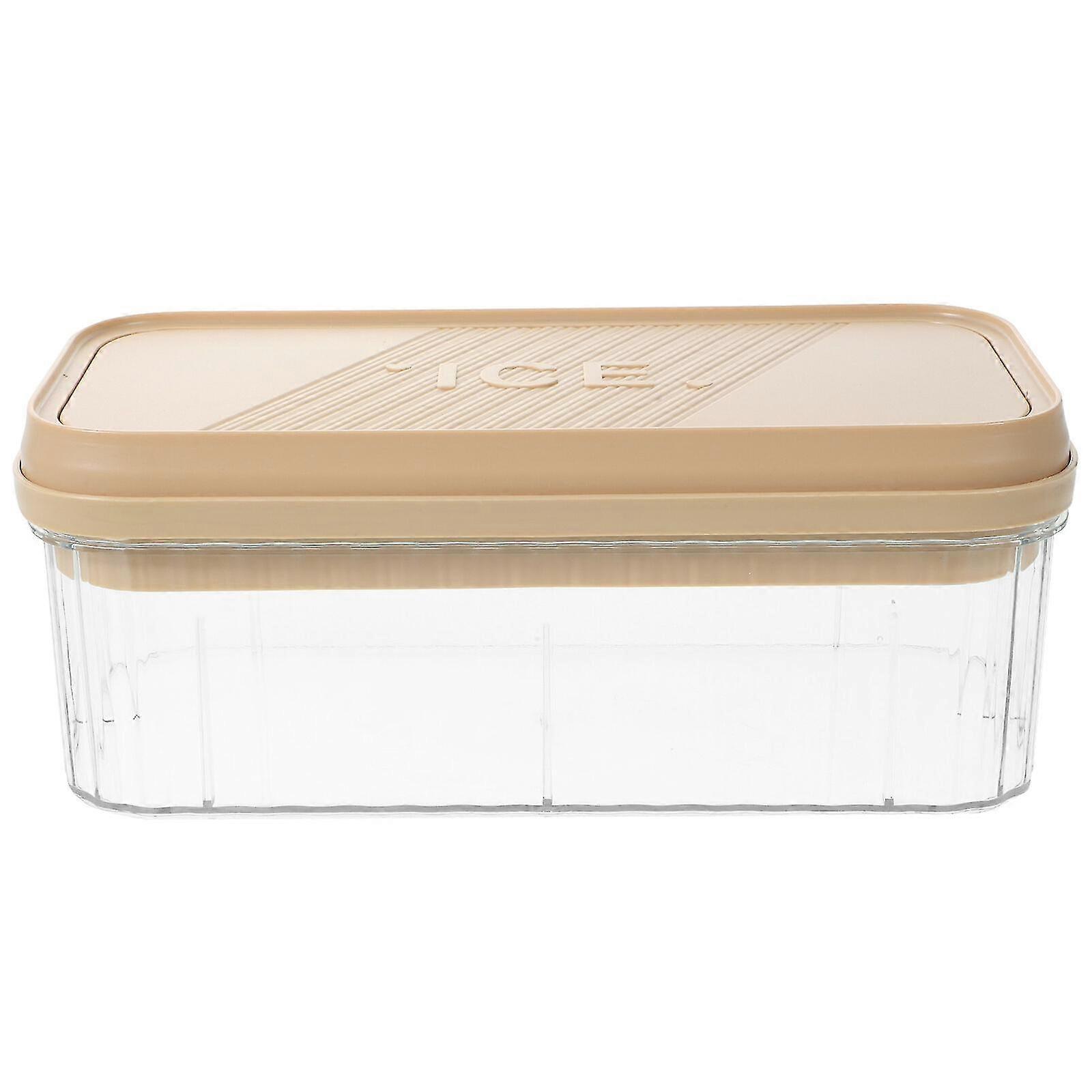 Large Capacity Ice Cube Mold Ice Cube Tray Plastic Ice Cube Maker Home Kitchen Prop