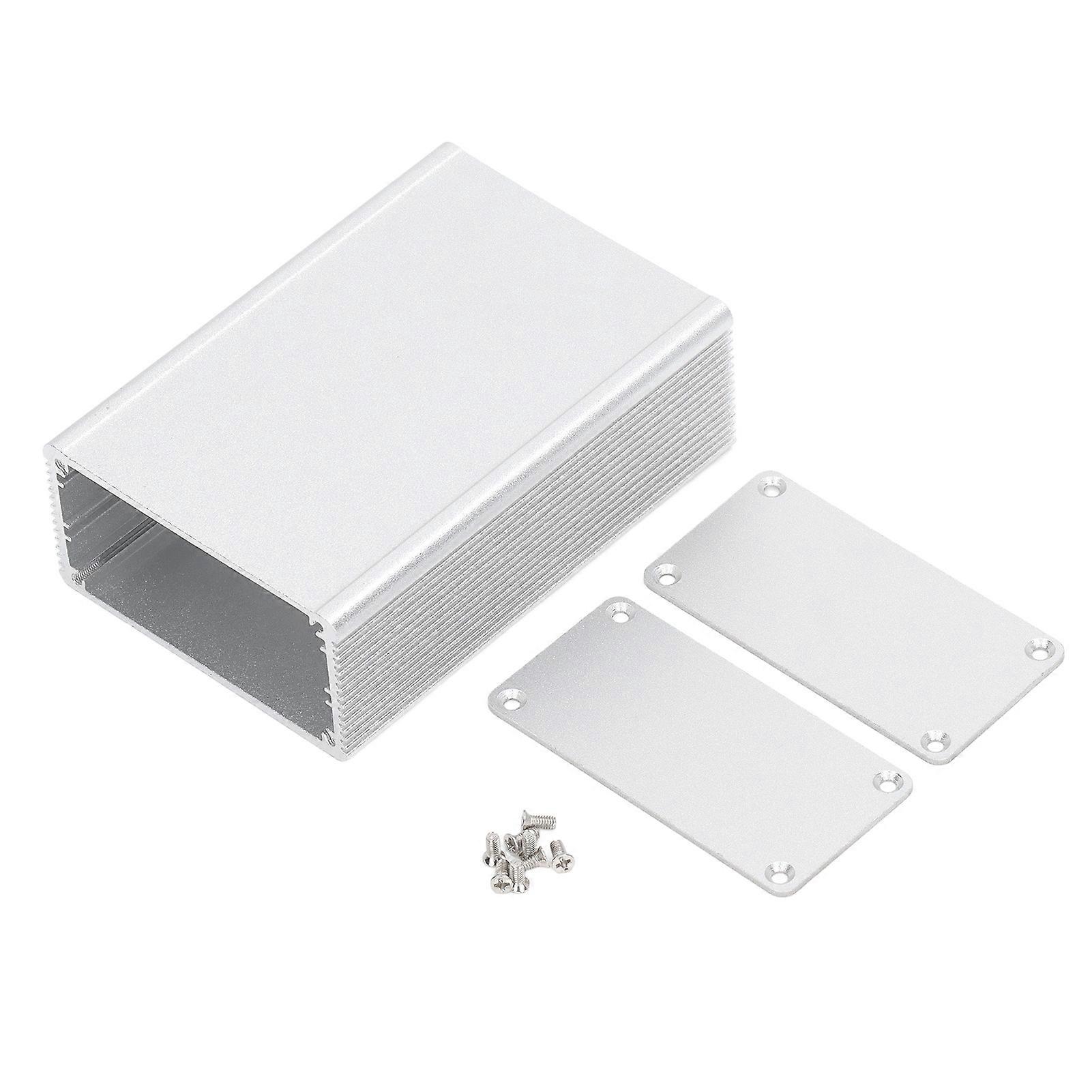 Circuit Board Aluminum Alloy Case Sandblasted Oxidized Project Enclosure Waterproof Lightweight DIY Instrument Box