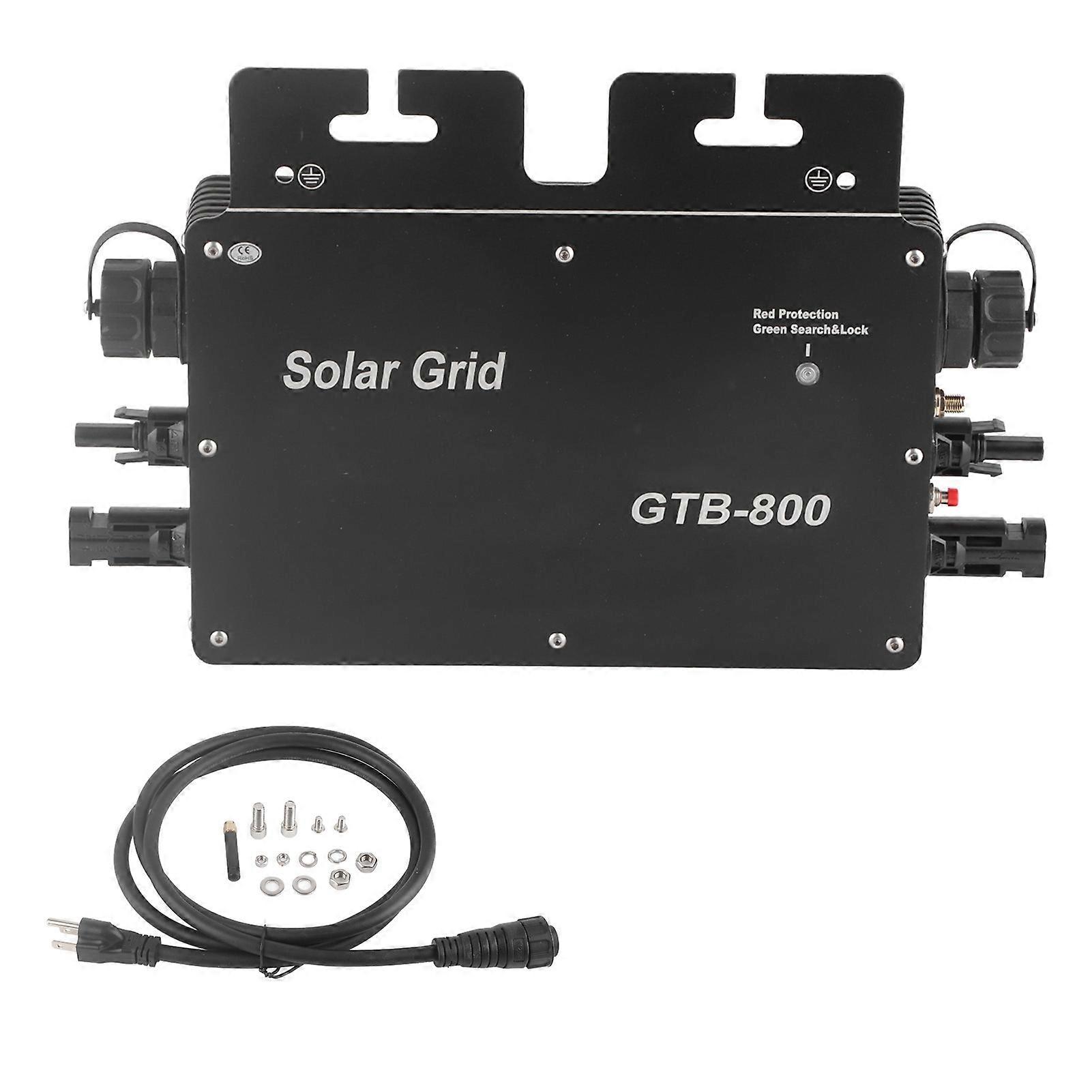 Solar Grid Tie Micro Inverter WiFi Control Automatic Identification DC to AC Solar Inverter 90V 130V NO.2092