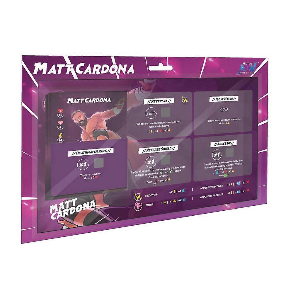 All Time Wrestling Matt Cardona Strategy Game Themed Strategy Game for Fans