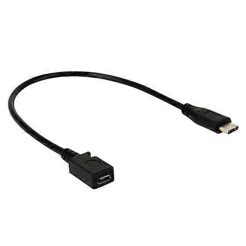 USB-C / Typ-C 3.0 Stecker auf Mini-USB-Buchse Kabeladapter