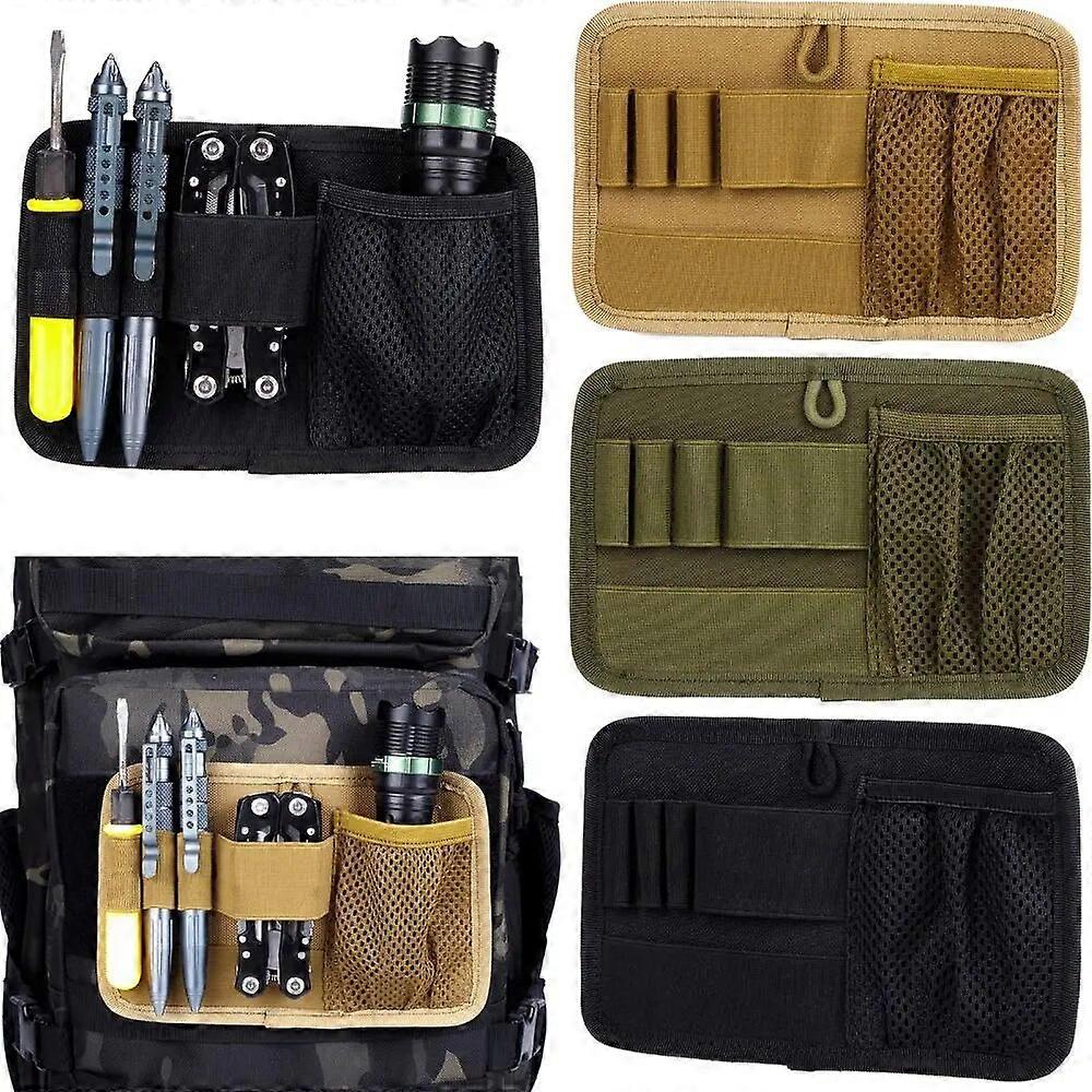 Pastable Insert Modular Organizer EDC Utility Admin Pouch Creative Nylon Tactical Bag Backpack Modular Pack Insert Messenger Bag