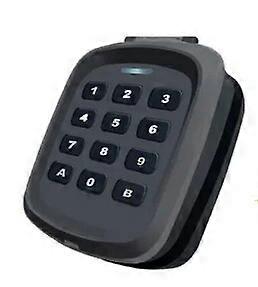 Multifrequency 280-868MHZ Keypad Remote Control Garage Door Opener Gate Remote Control Garage Door Keychain for Barrier