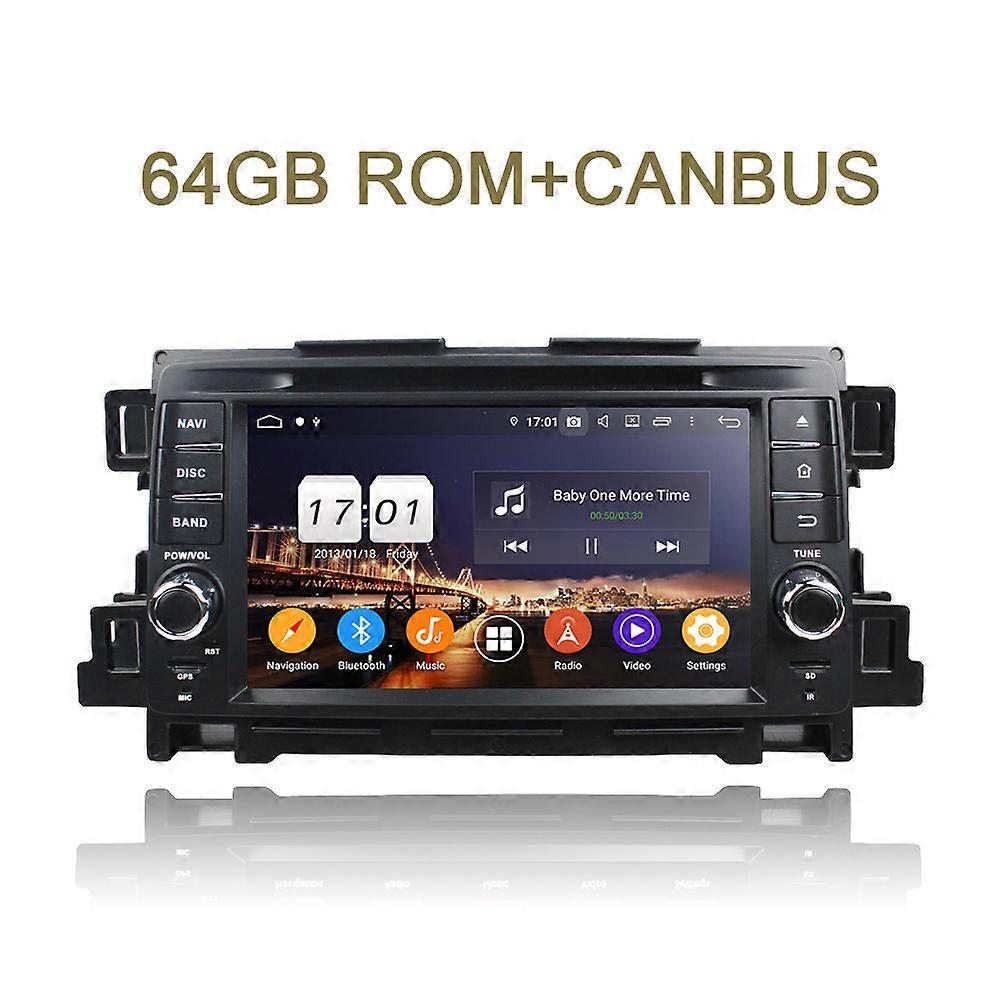 DSP PX6 Android 12.0 2 din Para Mazda CX-5 2011 2012 Octa Core 4GB + 64GB Carro multimídia DVD Player GPS Glonass autoradio Bluetooth