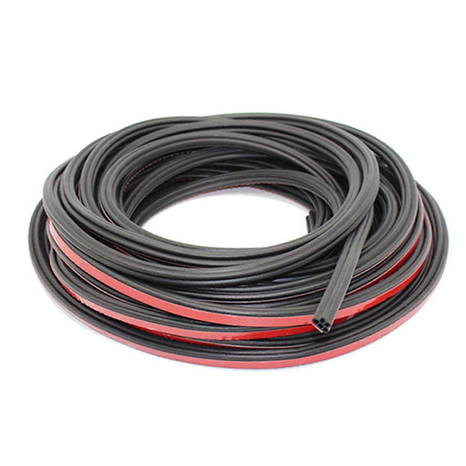 Bande d’étanchéité en caoutchouc de porte de voiture Insonorisation Adhésif Joints de porte automatique Accessoire pour porte de voiture