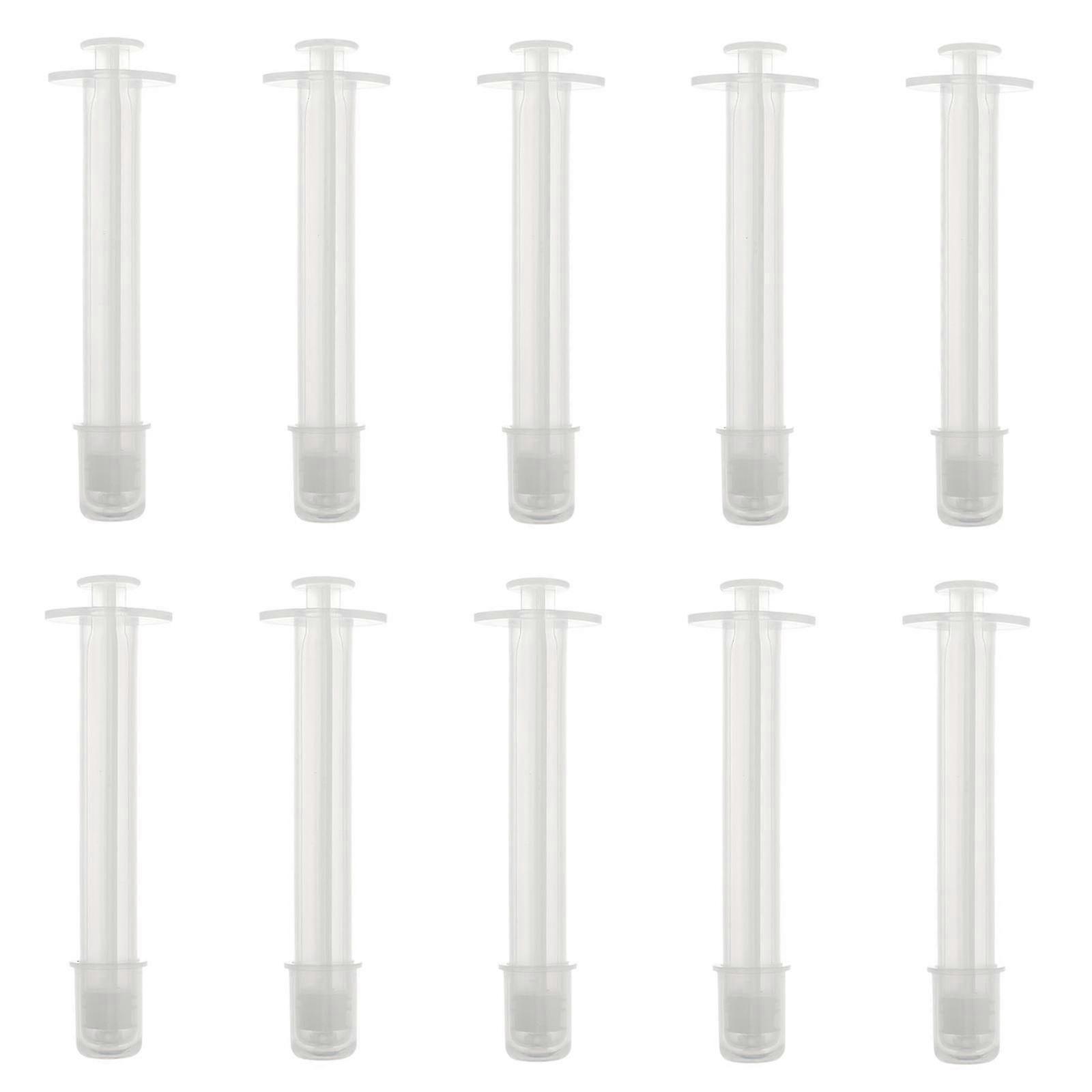 10 Pcs Disposable Syringes Vaginal Applicators Lubricant Tube Shooter Vaginal Tube Disposable Vagianl Applicator Lube Injector