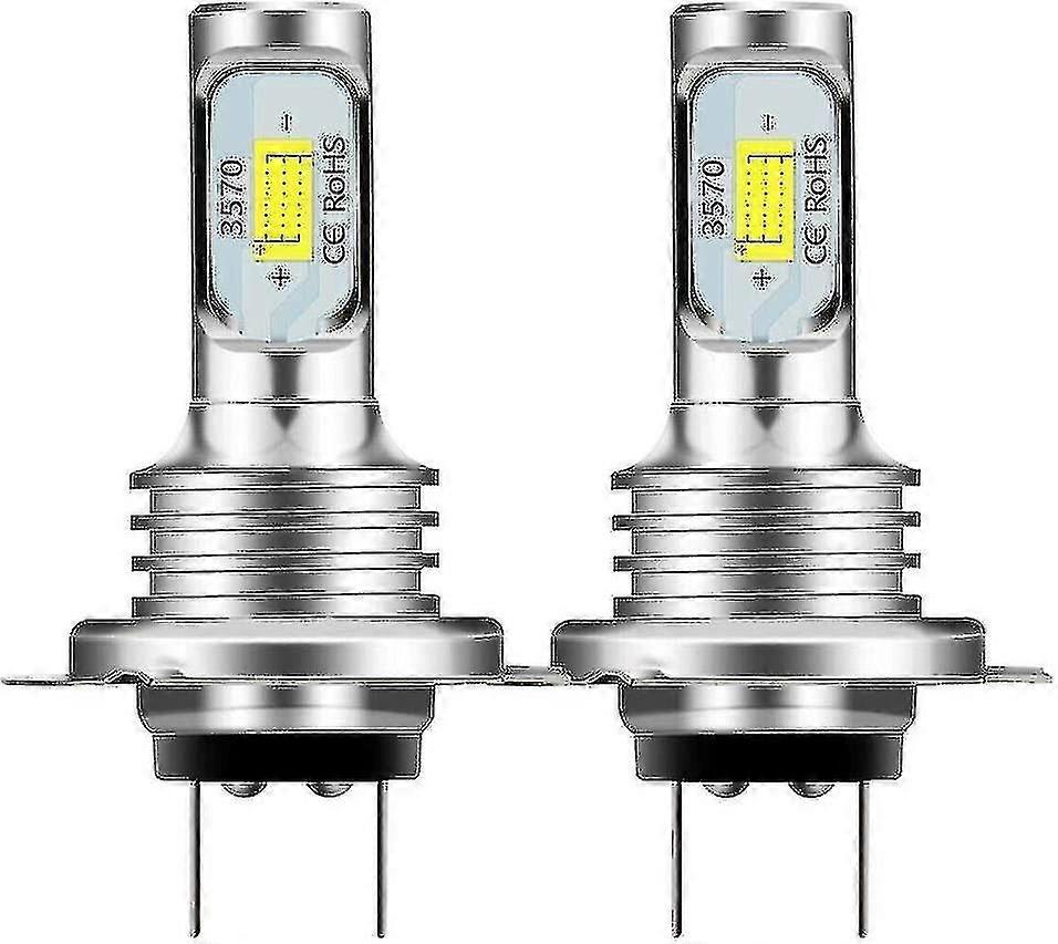 2pcs H7 Led Scheinwerfer 80w 10000lm Hi oder Lo Beam Glühbirnen 6000k Weiß Ip 68 Wasserdicht