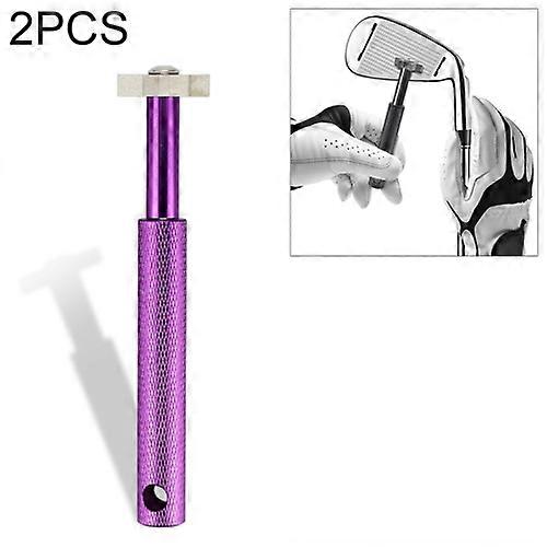 2 PCS Golf Grooving Head Sharpening Strong Wedge Alloy Tool