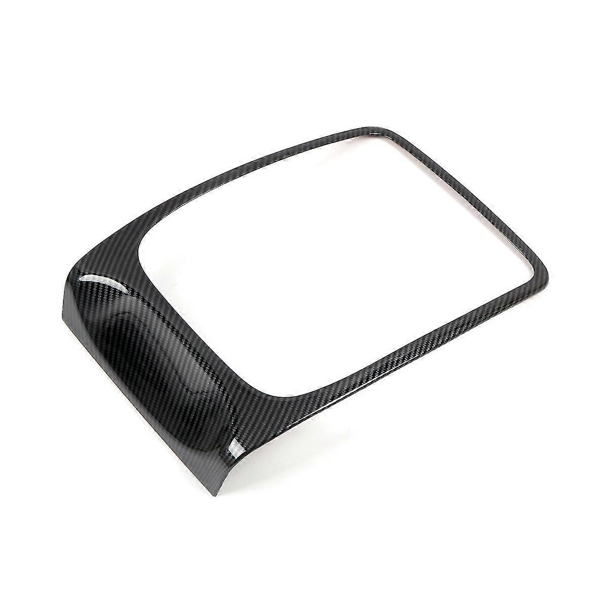 Auto Kohlefaser Mittelkonsole Dashboard Navigation Cover Trim Panel für Durango 2014-2020