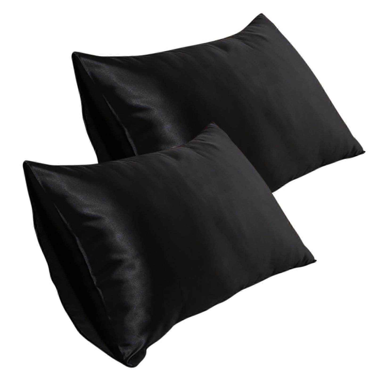 20*25 Inch Satin Pillowcase, Imitation Silk Pillowcase (2pc)