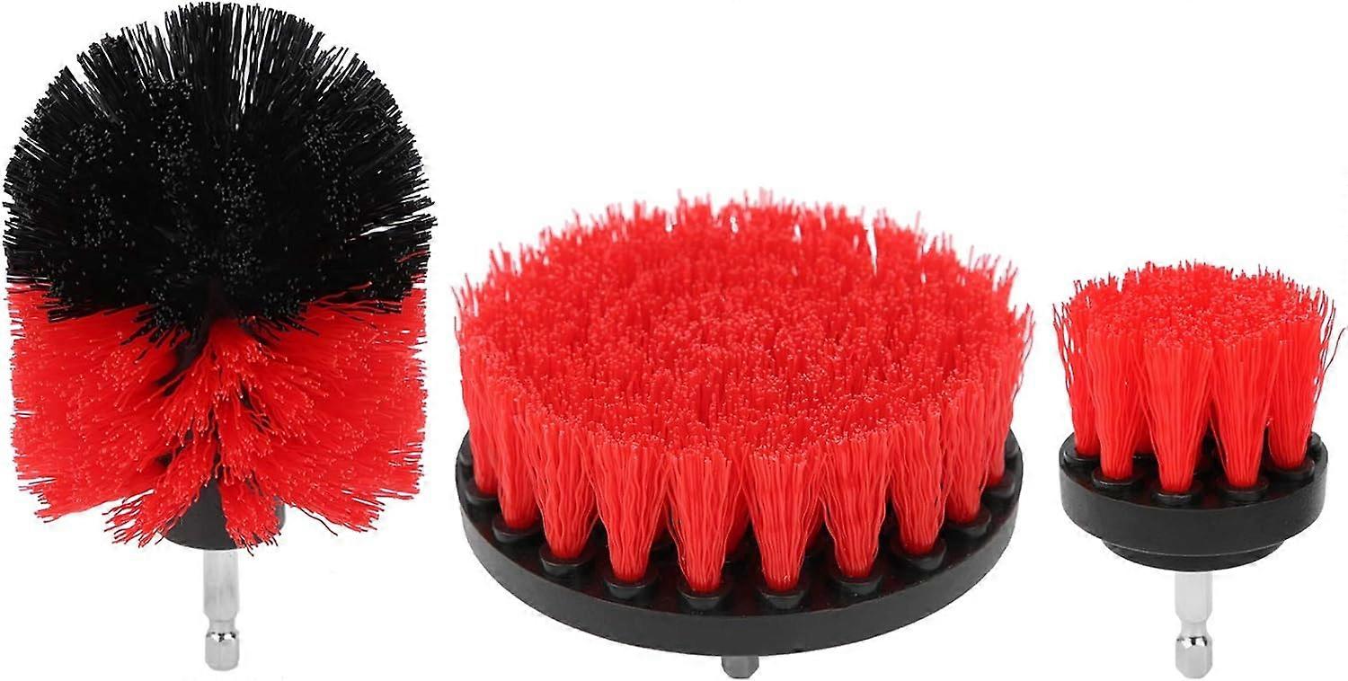 Drill Brush Attachment Kit - Lightweight - Easy to Use - 3 Different Sizes for Cleaning Tubs