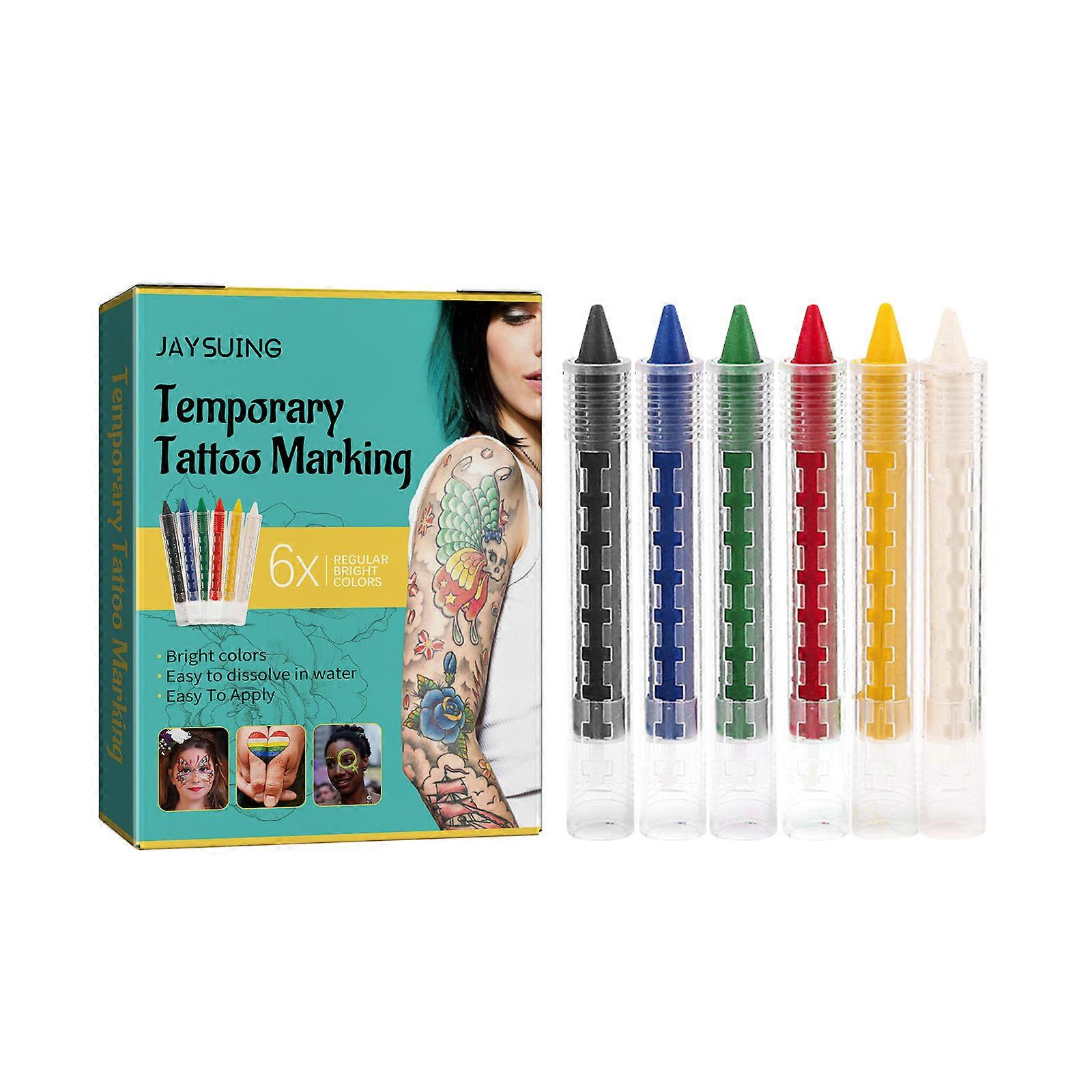 Paint Temporary Fake Tattoo Pen  Colors