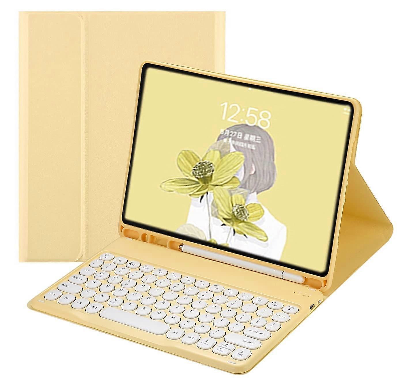 iPad Pro 11 4th 3rd Generation 2nd Gen Keyboard Case( Yellow)