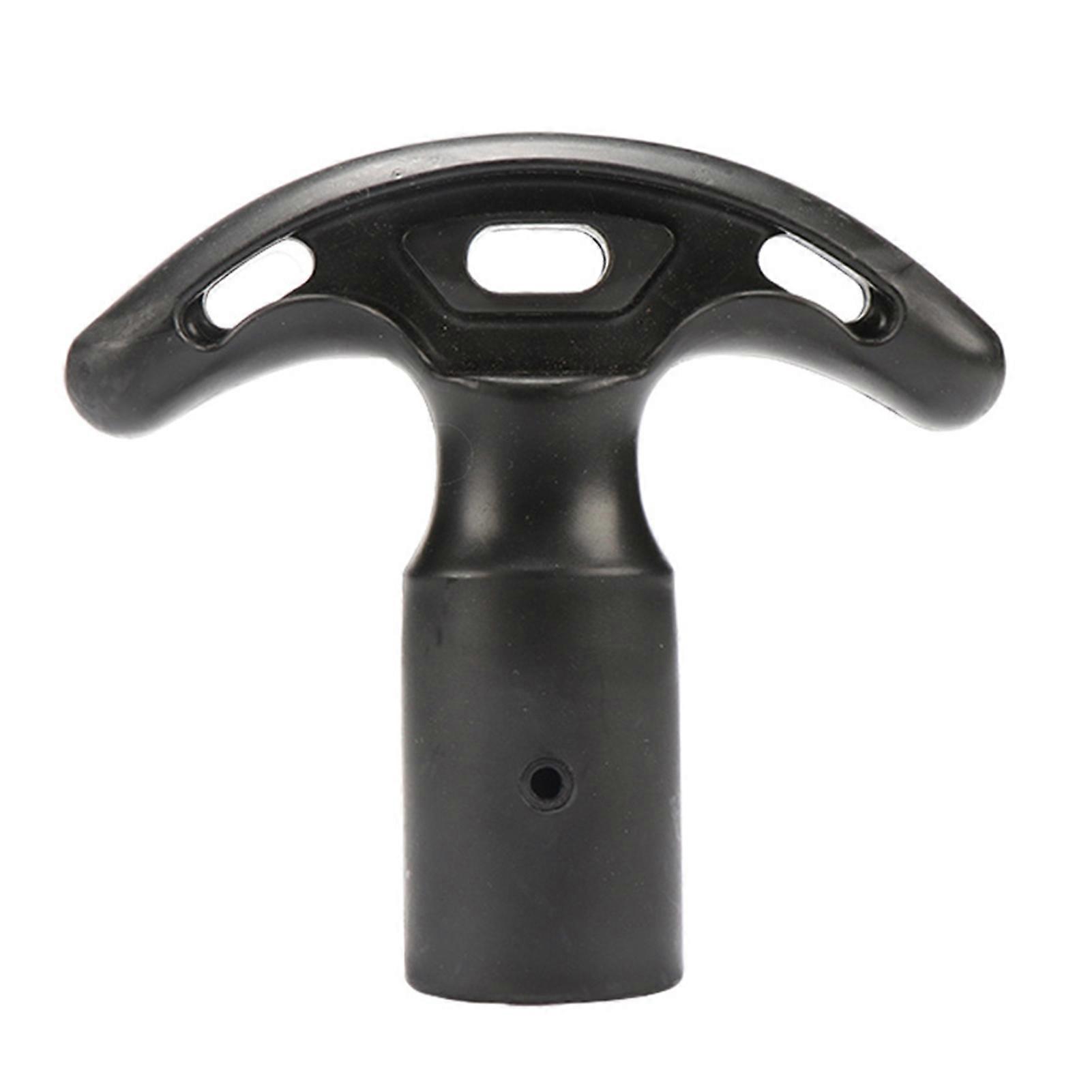 Kaesi 28mm T-shaped Paddle Handle Simple Installation Lightweight Practical Reliable Boat Paddle Grip for Water Activity