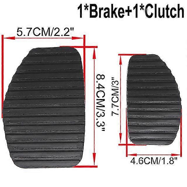 For Citroen Berlingo Car Brake Clutch Foot Pedal Pad Cover Evasion Synergie Jumpy Dispatch Xsara Zx C2 C3 C4 C5 C6 C8 Ds5 Xm - Pedals