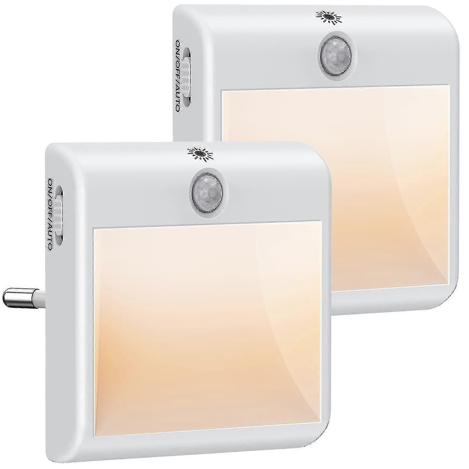 Led Kids Night Light [2 Pack], Plug Play Dimmable Electric Plug