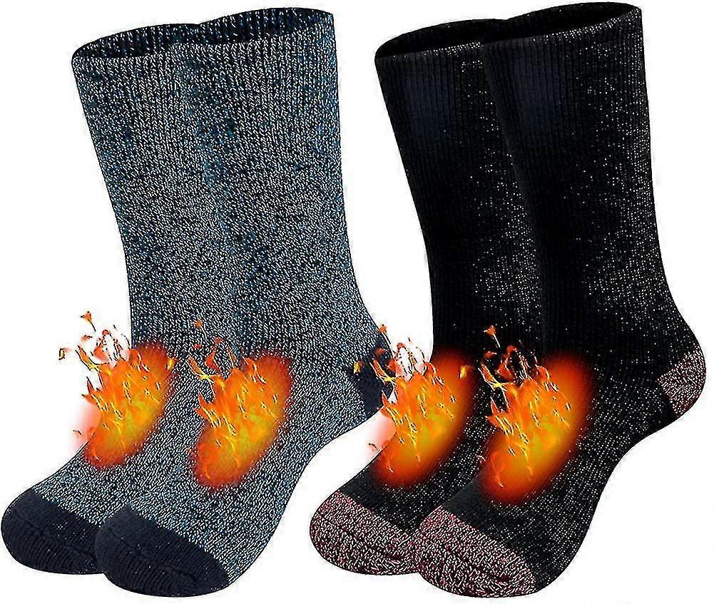Thermal Socks For Men Thick Heated Socks Winter Cold Weather Warm Socks