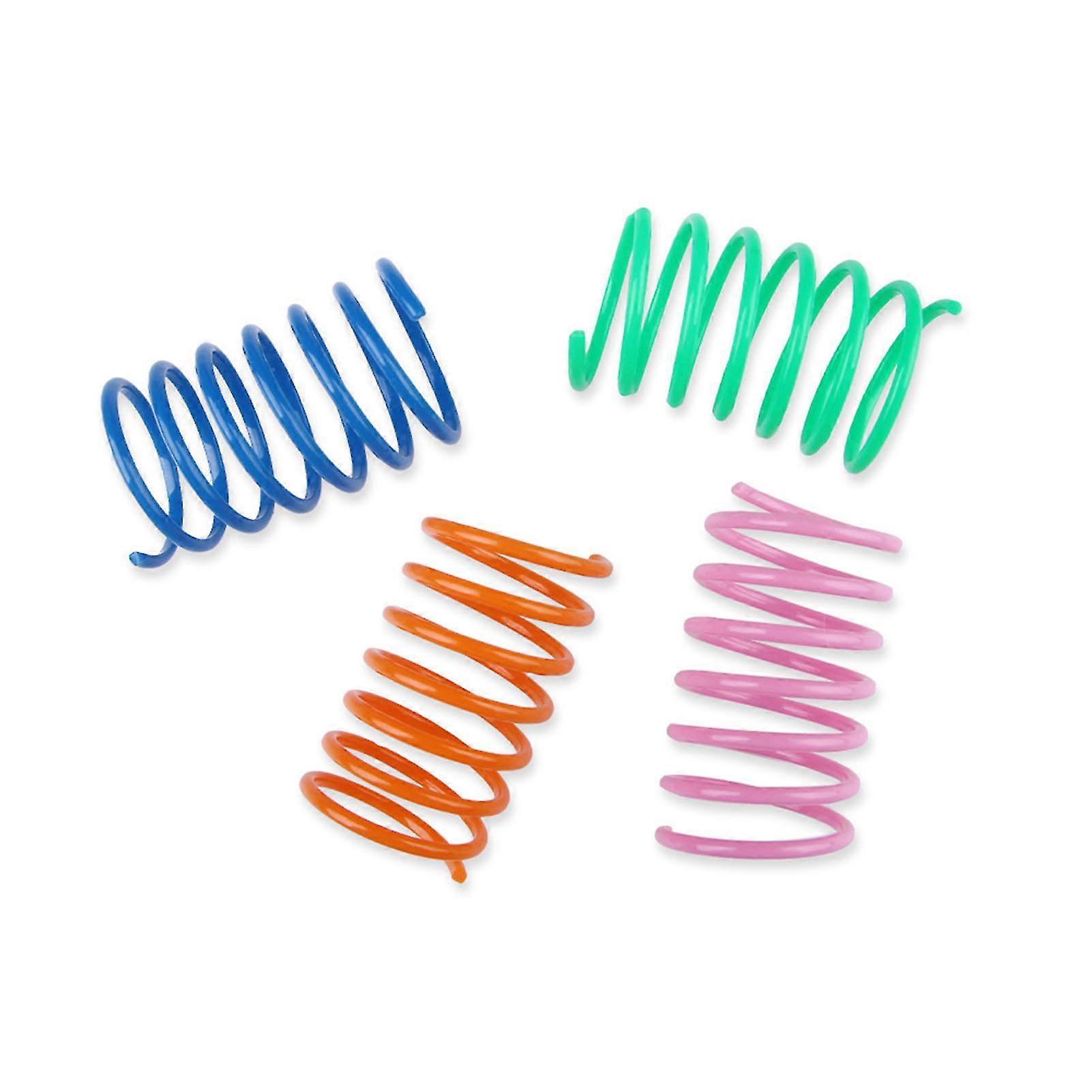 Random Color Spring Toy For Cat Kittens Multifunctional Cat Teasing Toy Pet Toys Product