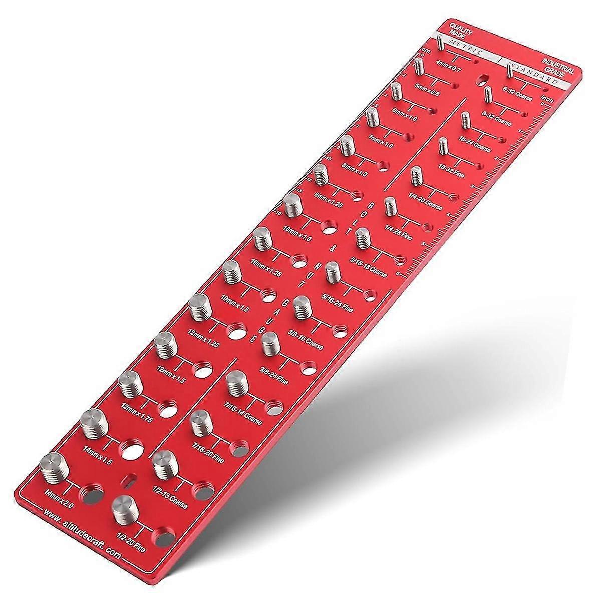 , Nut And Bolt , Bolt Size And Thread Gauge, Bolt And Nut Identifier Gauge, Bolt Gauge