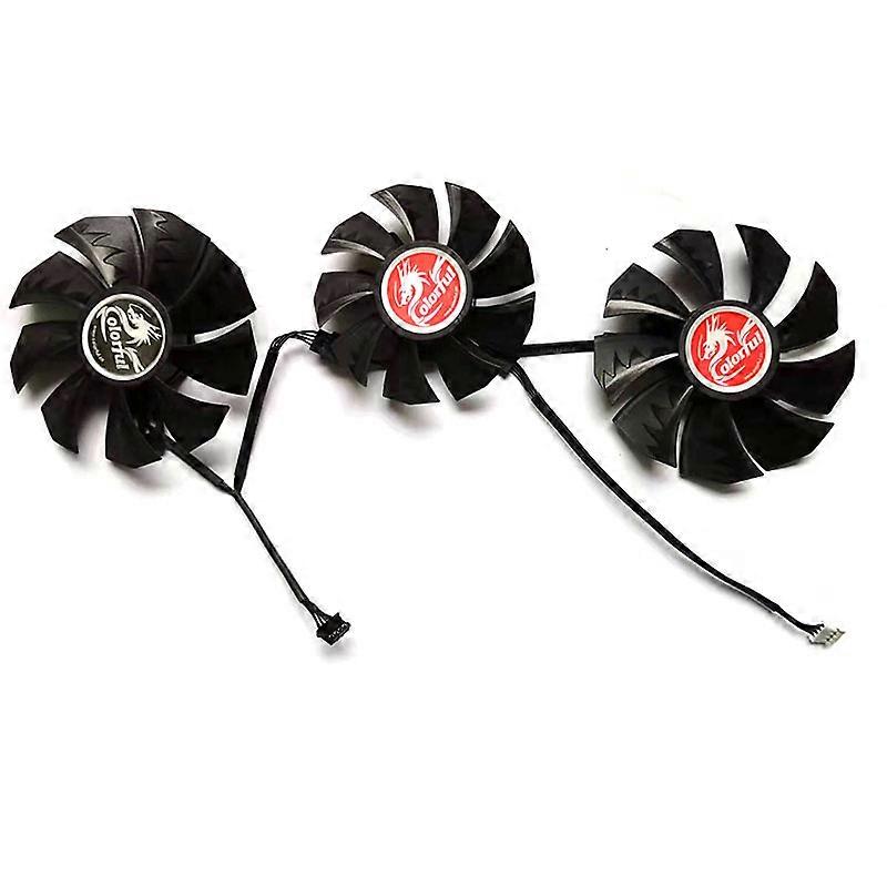 88mm 3 RTX 3060 3070 3070 3080 3090 Cooler Fans For Colorful Geforce RTX 3060 3070 3080 Ti 3090 NB 12G-V Graphics Cooler Fan