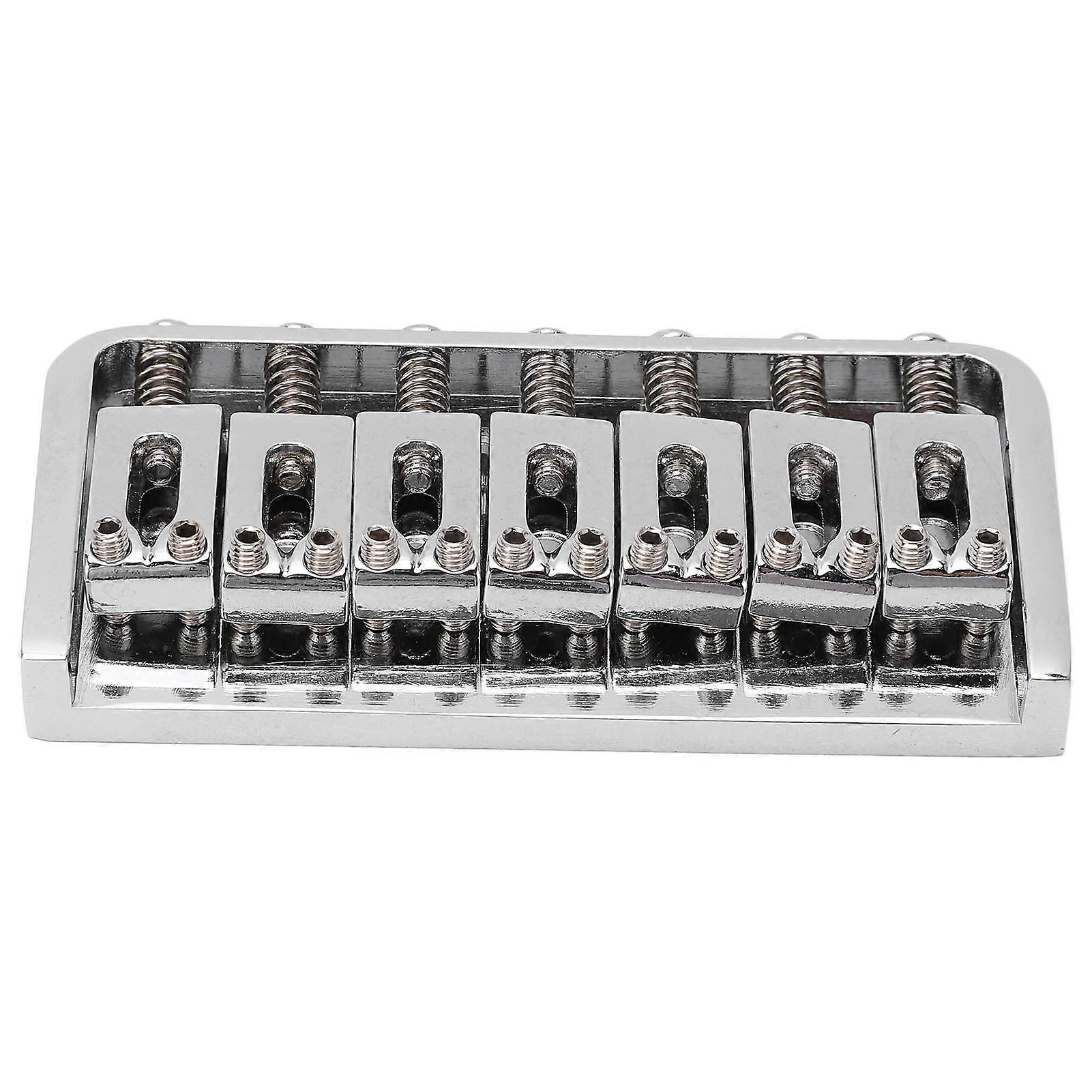 7 String Guitar Fixed Bridge Metal Tailpiece Electric Guitars Replacement Part Accessories