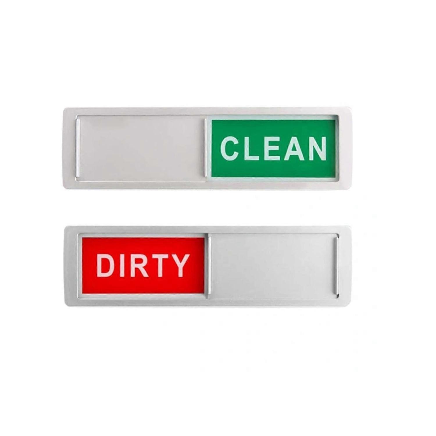 2 PCS Dishwasher Magnet - Clean/Dirty Multicolor
