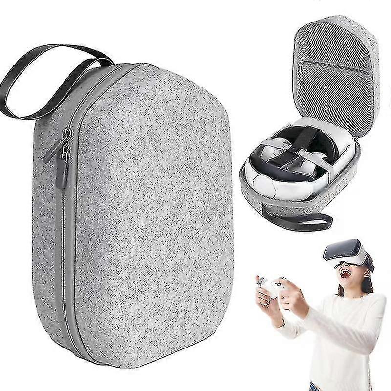 Hard Carrying Case Compatible With Meta/oculus Quest 2 Basic /elite Version, Large Space Cover Storage Bag