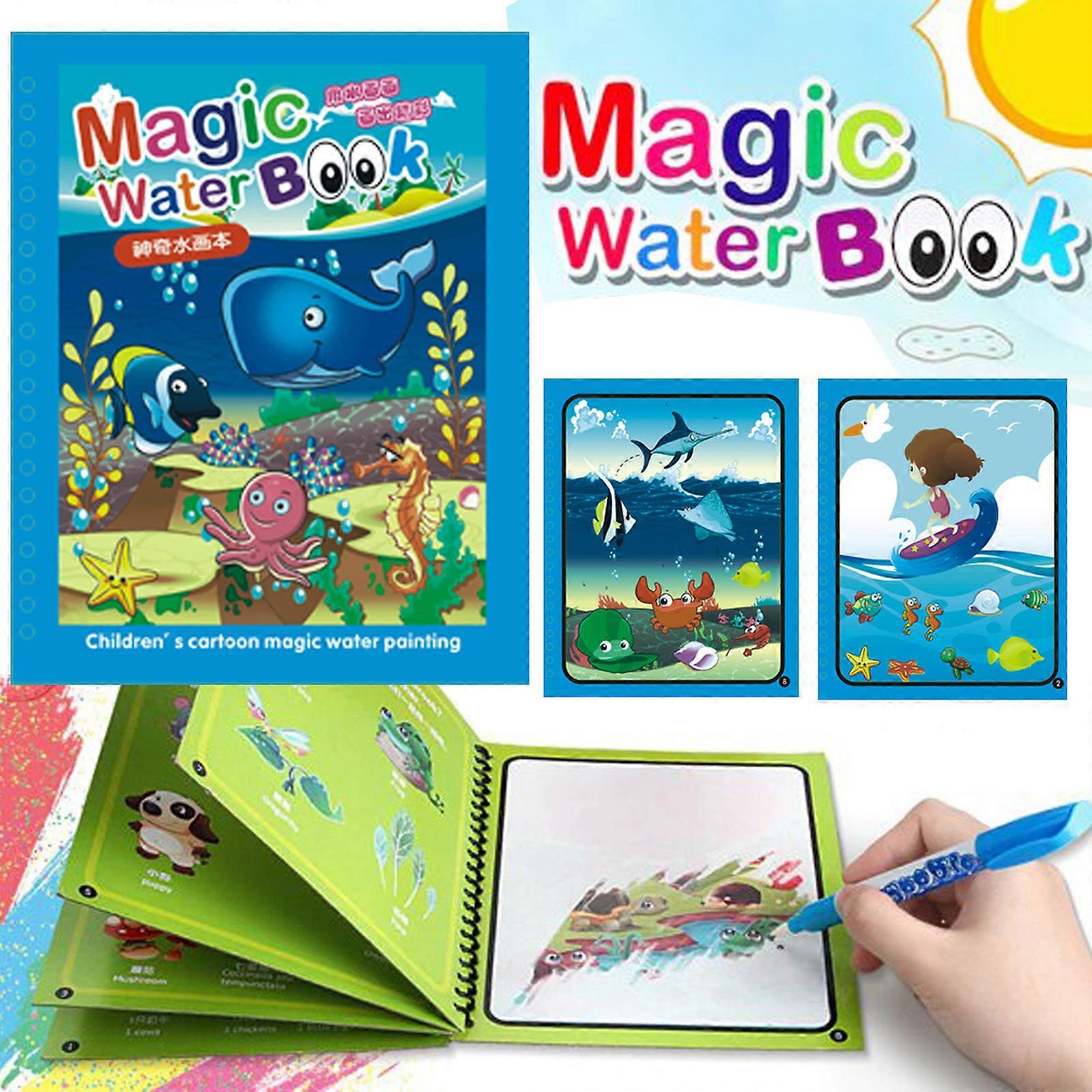 Water Drawing Book Water Reusable Doodle Board For Kids 10ml