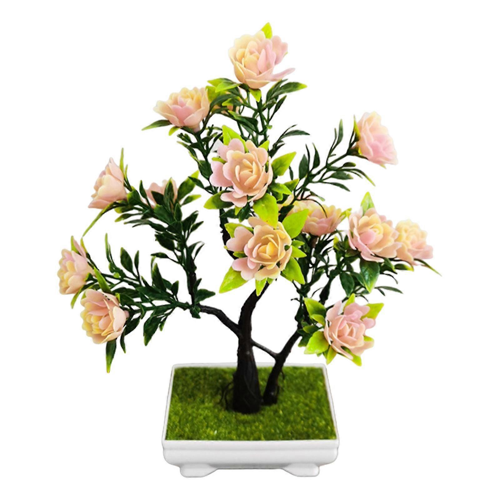 Simulation Bonsai Fade-less Clear Texture Realistic No Watering Plastic Decorate Full Of Vitality Vibrant Not Wither Simulation Bonsai Party