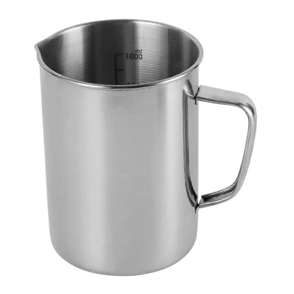 Laboratorium rustfritt stål kopper kjemi klasse gradert beger 1000ml