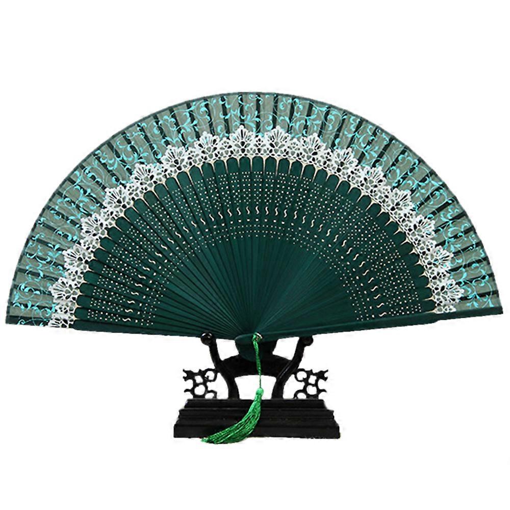 Butterfly Bone Lace Silk Folding Fan Artware