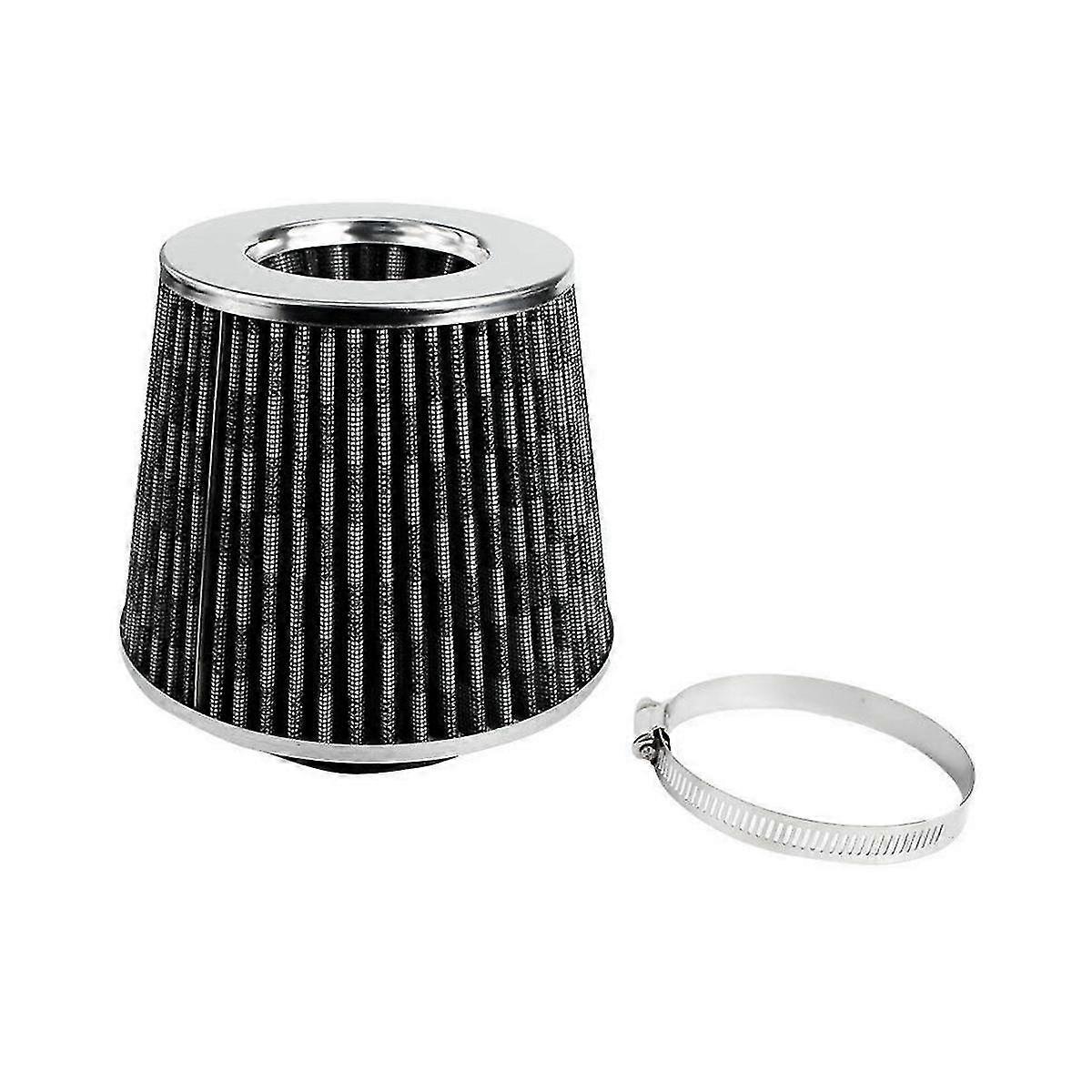 76mm Air Filter Mushroom Head Filter Exhaust Filter Intake Filter Universal Car Supplies As Shown
