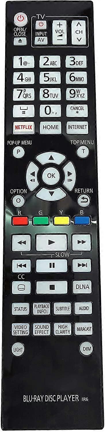 N2QAYA000131 Remote Control for Panasonic Blu-ray Disc