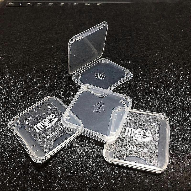 10pcs Memory Card Case Box Protective Case For Sd Sdhc Mmc Xd Cf Card-ZZY
