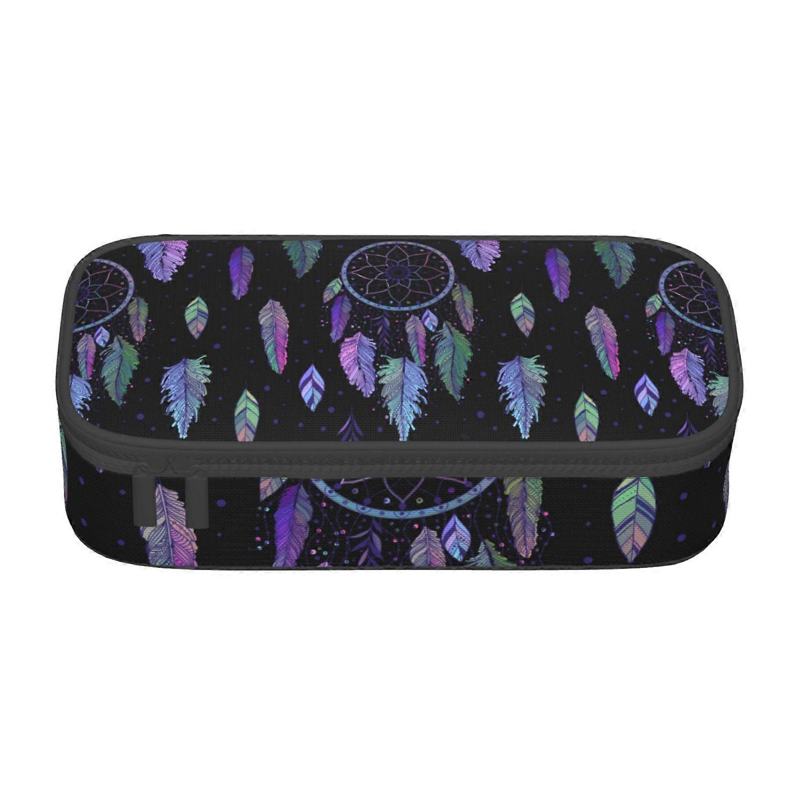 حلم الماسك قلم رصاص القضية سعة كبيرة قلم رصاص الحقيبة ماكياج حقيبة مكتب اللوازم القرطاسية قلم رصاص مربع مع سستة