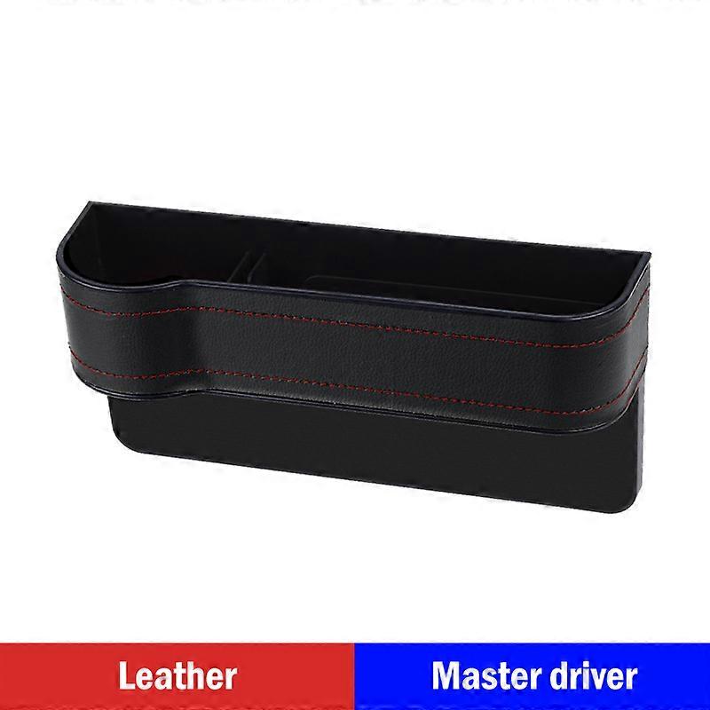 New car seat slot storage box vehicle supplies leather multi-function slot storage box storage bag storage box