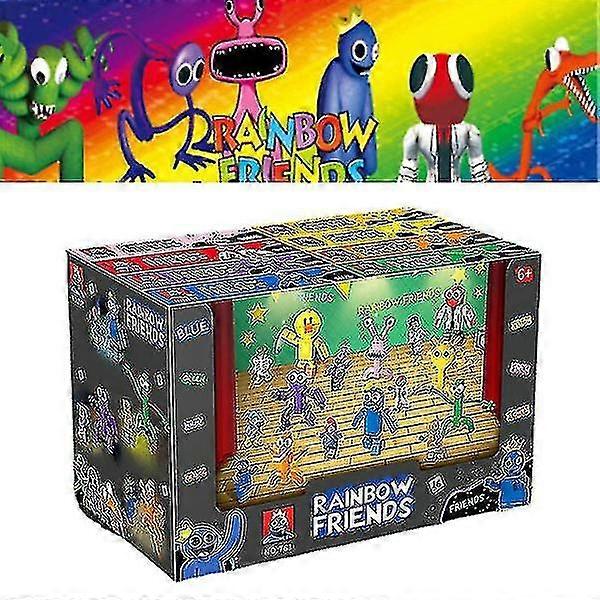 Roblox Rainbow Friends Doors Building Blocks Figure Assemble Model Brick Toys
