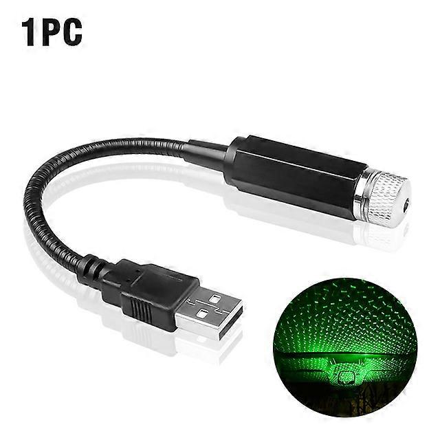 USBMini Starry Laser Atmosphere Ambient Projector Lights NEW Car Roof Star Light Interior Auto Decoration LED Night Galaxy Lamp
