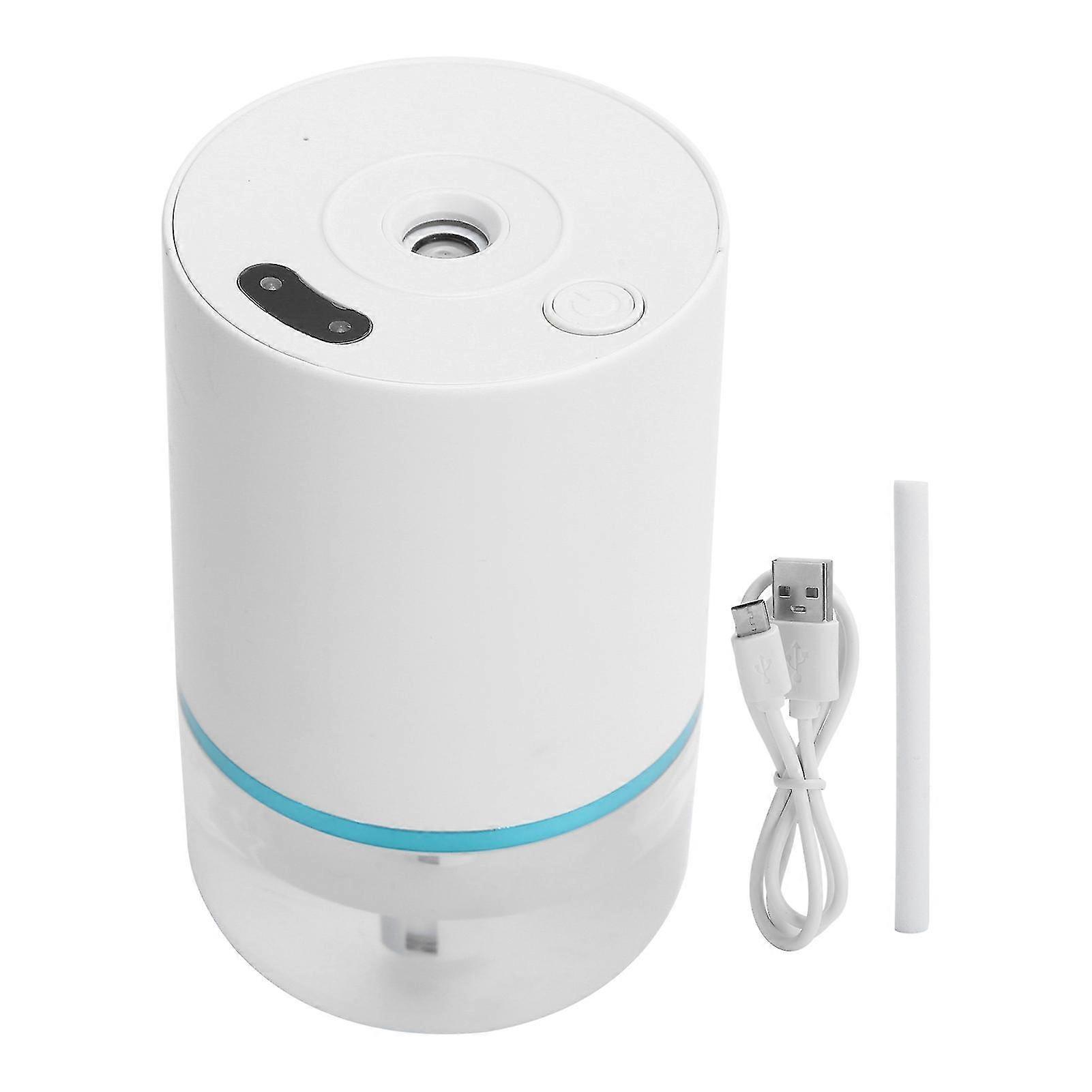 Automatic Ethanol Atomizer with Induction Spray Sensor for Home and Office Cleaning (White with Green Ring)