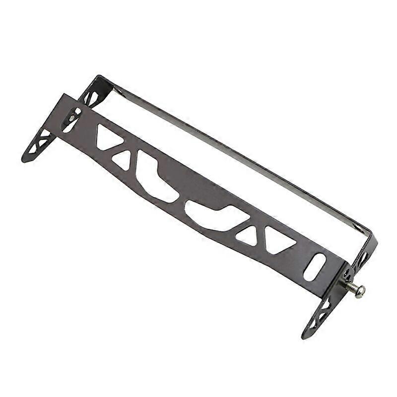 Car License Plate Frame Universal Aluminum Racing JDM Styling Rotating Number License Plate Frames Tag Holder Adjustable