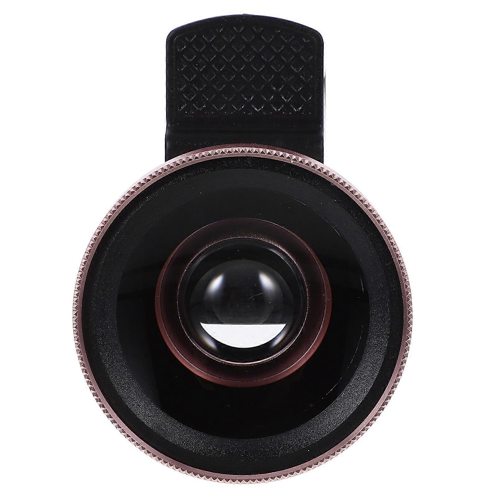 電話カメラレンズ広角マクロクリップ電話レンズクリップ付き電話レンズ