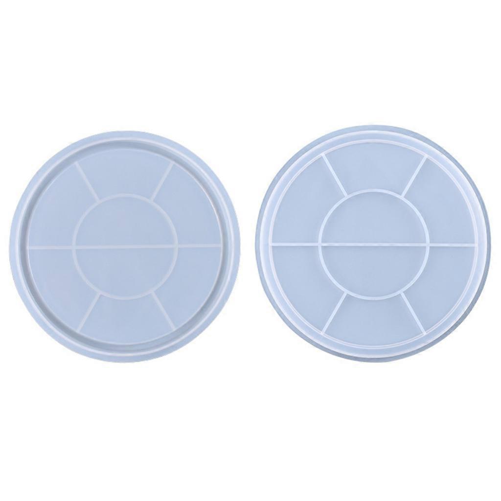 Diy Crystal Round Coaster Mold Epoxy Resin Mold Suitable for Resin Casting
